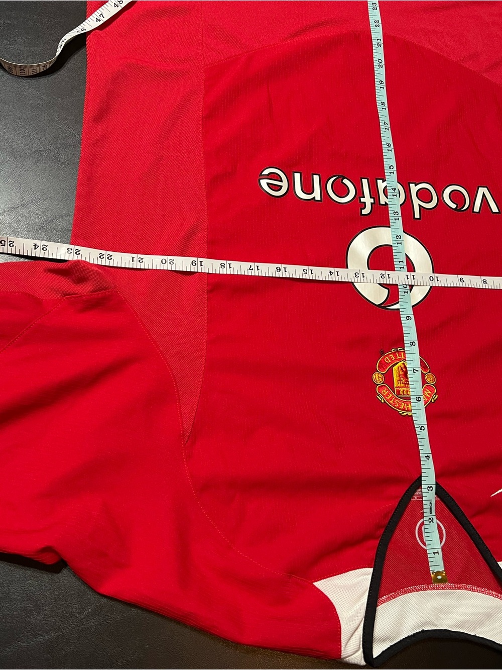 Nike Manchester United Red Home 2004 2005 2006 Jersey - Picture 7 of 9